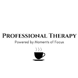 PROFESSIONAL THERAPY POWERED BY MOMENTS OF FOCUS logo