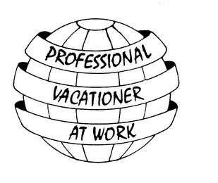 PROFESSIONAL VACATIONER AT WORK logo