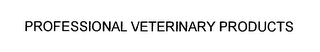 PROFESSIONAL VETERINARY PRODUCTS logo
