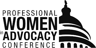 PROFESSIONAL WOMEN IN ADVOCACY CONFERENCE logo