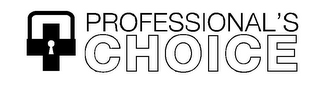 PROFESSIONAL'S CHOICE logo