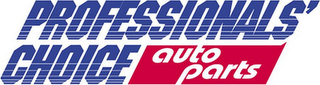 PROFESSIONALS' CHOICE AUTO PARTS logo