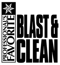 PROFESSIONAL'S FAVORITE BLAST & CLEAN logo
