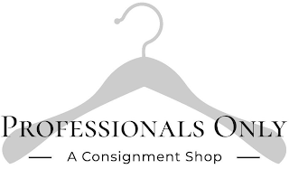 PROFESSIONALS ONLY A CONSIGNMENT SHOP logo