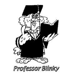 PROFESSOR BLINKY logo