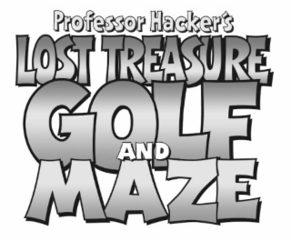 PROFESSOR HACKER'S LOST TREASURE GOLF AND MAZE logo