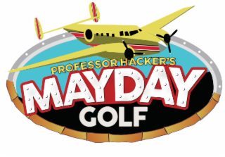 PROFESSOR HACKER'S MAYDAY GOLF logo