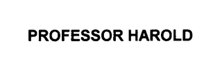 PROFESSOR HAROLD logo