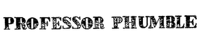 PROFESSOR PHUMBLE logo