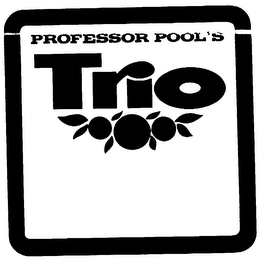 PROFESSOR POOL'S TRIO 3 CITRUS JUICES logo