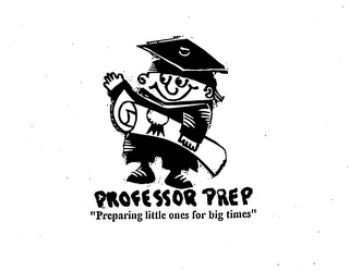 PROFESSOR PREP "PREPARING LITTLE ONES FOR BIG TIMES" logo