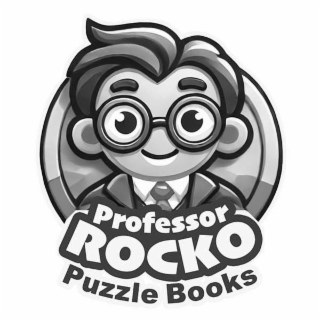 PROFESSOR ROCKO PUZZLE BOOKS logo