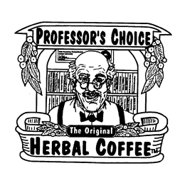 PROFESSOR'S CHOICE THE ORIGINAL HERBAL COFFEE logo