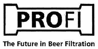PROFI THE FUTURE IN BEER FILTRATION logo