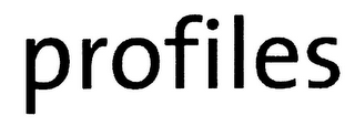 PROFILES logo