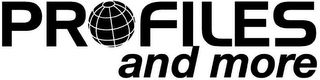 PROFILES AND MORE logo
