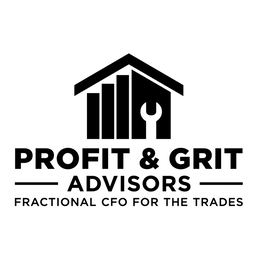 PROFIT & GRIT ADVISORS FRACTIONAL CFO FOR THE TRADES logo