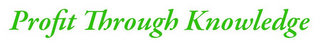 PROFIT THROUGH KNOWLEDGE logo