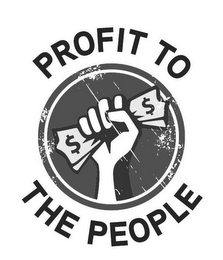 PROFIT TO THE PEOPLE logo