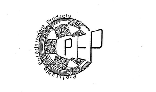 PROFITABLE ENTERTAINMENT PRODUCTS PEP logo