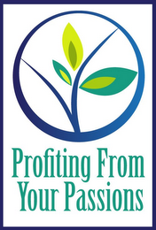 PROFITING FROM YOUR PASSIONS logo