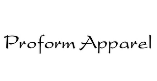 PROFORM APPAREL logo