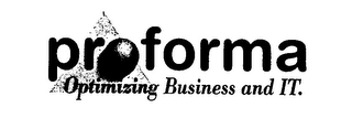 PROFORMA OPTIMIZING BUSINESS AND IT. logo