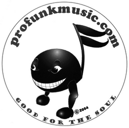 PROFUNKMUSIC.COM GOOD FOR THE SOUL logo