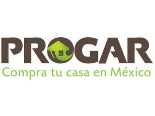 PROGAR COMPRA TU CASA EN MEXICO logo