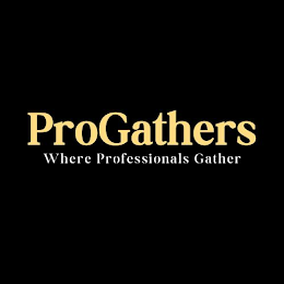 PROGATHERS WHERE PROFESSIONALS GATHER logo
