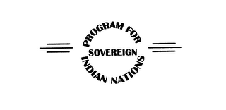 PROGRAM FOR SOVEREIGN INDIAN NATIONS logo