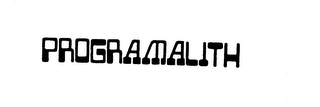 PROGRAMALITH