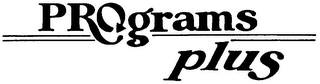 PROGRAMS PLUS logo