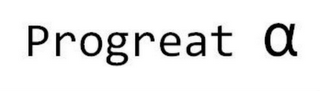 PROGREAT logo