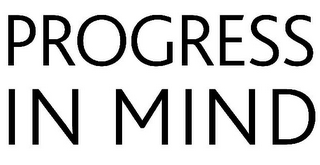 PROGRESS IN MIND logo