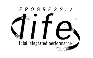 PROGRESSIV LIFE TOTAL INTEGRATED PERFORMANCE logo