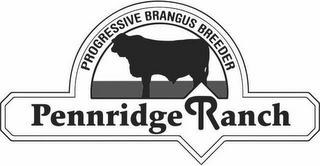PROGRESSIVE BRANGUS BREEDER PENNRIDGE RANCH logo