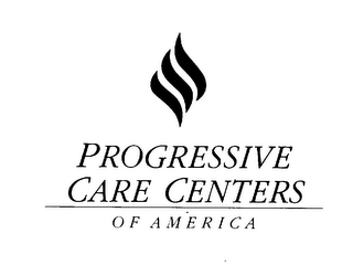 PROGRESSIVE CARE CENTERS OF AMERICA logo