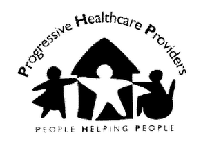 PROGRESSIVE HEALTHCARE PROVIDERS PEOPLE HELPING PEOPLE logo