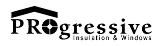 PROGRESSIVE INSULATION & WINDOWS logo