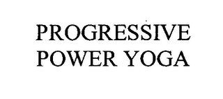 PROGRESSIVE POWER YOGA logo
