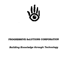 PROGRESSIVE SOLUTIONS CORPORATION BUILDING KNOWLEDGE THROUGH TECHNOLOGY logo
