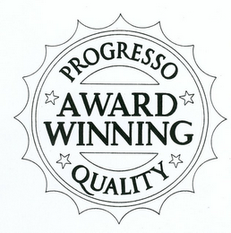 PROGRESSO AWARD WINNING QUALITY logo