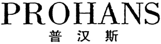 PROHANS logo