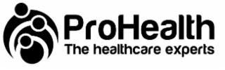 PROHEALTH THE HEALTHCARE EXPERTS logo