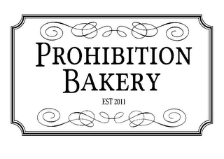 PROHIBITION BAKERY EST 2011 logo