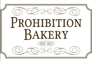 PROHIBITION BAKERY EST. 2011 logo
