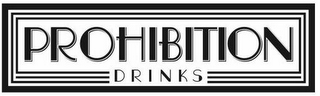 PROHIBITION DRINKS logo