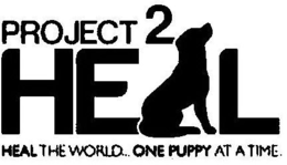PROJECT 2 HEAL HEAL THE WORLD...ONE PUPPY AT A TIME. logo