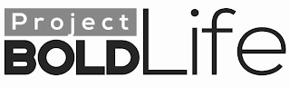 PROJECT BOLD LIFE logo